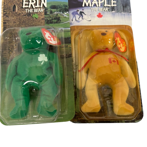 1999 TY BEANIE BABIES Set Of 7 Mixed Bears McDonald House And McDonald’s In Pkg - Picture 3 of 16